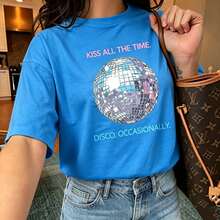 Women T-Shirts - 藍色2 - 查看 1