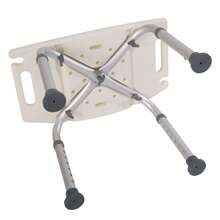 1.35MM Simple Bath Chair White - As Pic - View 4