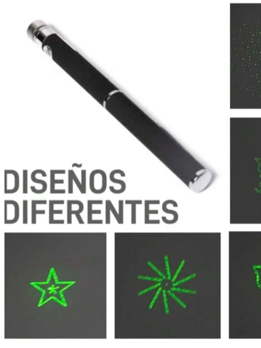 Puntero láser profesional recargable verde/rojo/morado y linterna táctica, puntero láser de bolígrafo compacto con carga USB para reuniones de oficina