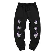 Plus Size Sweatpants - Black 2 - View 5