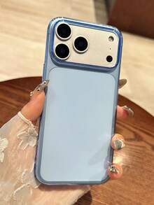 Funda de teléfono de carcasa dura transparente y clara compatible con iPhone 17 Pro Max 17 Pro 17 16 Pro Max 16 Pro 16 15 Pro Max 15 Pro Max 15 Pro 15 Pro Max 14 Pro 13 Pro Max con protección a prueba de golpes y cubierta trasera - Azul - Ver 2
