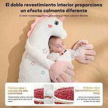 Palma Calmante Para Bebé - Juguetes para Bebés con Estimulación Suave, Ayuda para Dormir con Movimiento Automático de Palma, 3 Niveles Ajustables, Ideal para Bebés de 6 Meses a 1 Año - Gran tiburón blanco - Ver 3