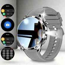 Unisex Smartwatch - Wireless Calling/Texting/Multiple Sports Modes/Remote Camera/Fitness Tracker, Compatible With Android And IOS Systems, USB Charging, Alloy Case/Silicone Strap, Fashionable And Modern, Clear Screen Display, Perfect Gift For Men/Women/Lovers/Parents. 2026 New Model - View 11