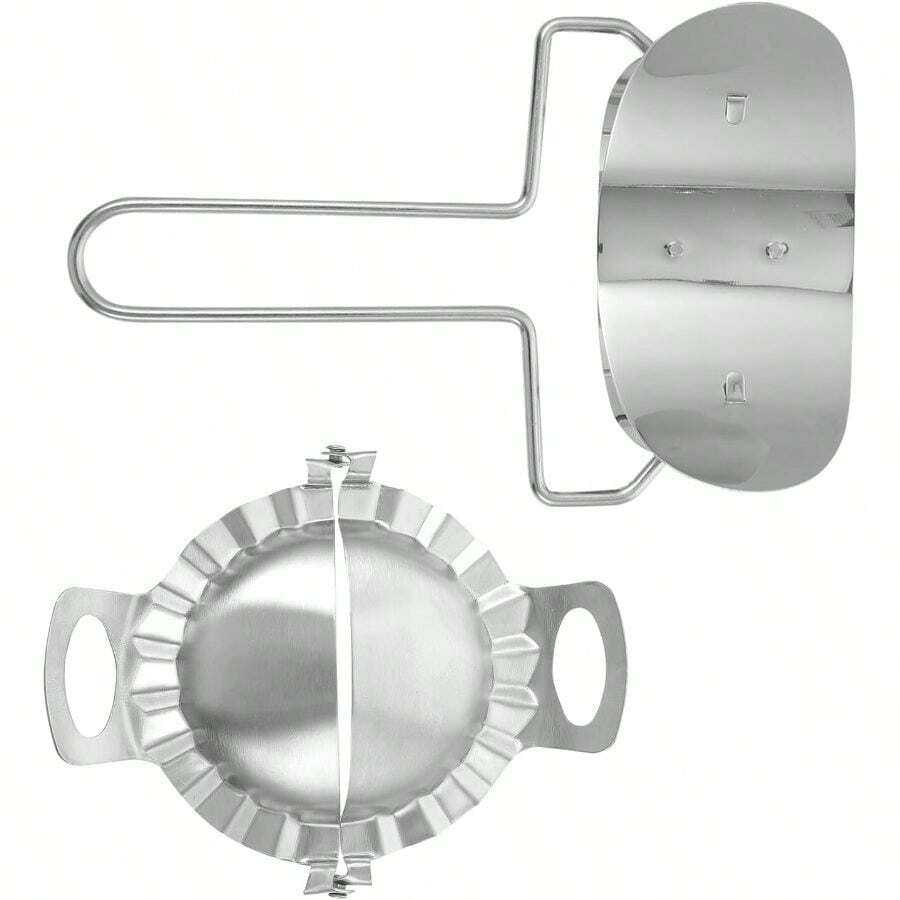 304 Stainless Steel Dumpling Mold Set Of 2 Dumpling Cutters Empanada Maker Ravioli And Mini Pies Easy To Clean - View 1