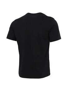 Nike Men's Summer 2026 New Classic Logo Breathable Crew Neck Short Sleeve T-Shirt AR4999-013 - Black - View 2