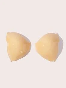 Lignisse Butterfly Design Silicone Sticky Bra Invisible Nipple Covers Women Reusable Adhesive Breast Covers Seamless Strapless Bra Pads For Party Wedding Dress - Multicolor - View 6