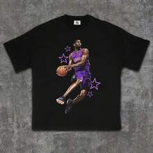 Men Sports Tees & Tanks - 黑色 - 查看 6