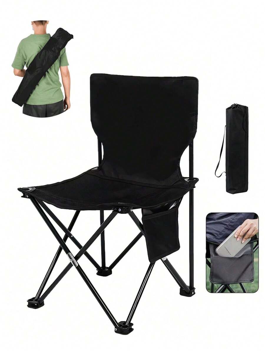 Outdoor Chairs - Black - View 1