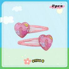 Peppa Pig 2/6 قطع مشابك شعر بيبا بيج اللطيفة، مشابك الغرة، إكسسوارات مشابك الشعر، أفضل هدية عطلة للأصدقاء، ديكور أجواء الحفلة، ديكور حفلة مثالي، هدية صديق مثالية، هدية عيد ميلاد، هدية صغيرة، أشياء صغيرة رخيصة - متعدد الألوان - مشاهدة 13