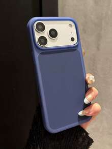 Casing Ponsel Lembut Jelly Matte Ramah Kulit Kompatibel dengan iPhone 17 Pro Max 17 Pro 17 16 15 14 13 Pelindung Belakang Silikon Cair Ultra Tipis Tahan Guncangan - Angkatan laut - View 5