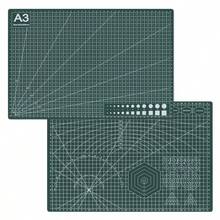 1PC A3 Self-Healing Cutting Mat, Large Manual Workbench Protective Mat With Measuring Grid, Durable Non-Slip Mat For Students Writing Drawing, Paper Cutting, Scrapbooking, Quilting, Sewing, Vinyl Craft DIY Art Supplies - A3 - View 10