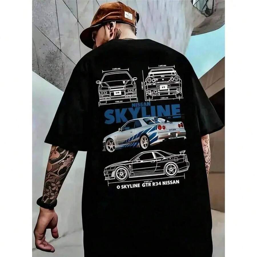 Men T-Shirts - Black - View 1