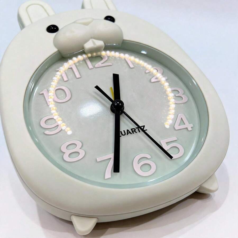 Unisex Practical Style For Bedroom And Office Desk Clock - Green - View 1