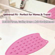 Silicone Non-Slip Ironing Pad, Suitable For Ironing Board, Heat Resistant, Steam-Proof, Compact And Portable, Home Kitchen Mat - A - View 3