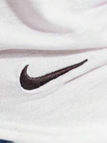 Nike Women's AS W NK Cap Sleeve Crossover Short Sleeve Knit Collarless T-Shirt TIV5006-100 - White - View 4