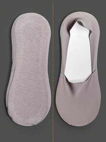 1/5/7/10/14 Pairs Men's Invisible Socks, Multi-Color Spring/Summer Thin Breathable Non-Slip Low-Cut Business No-Show Socks - Multicolor - View 8