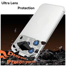 1pc Camera Lens Protector For IPhone 17Pro/17 Pro Max, Sparkling Diamond Camera Protection Plate, Ultra Clear Shiny Screen Protector, 9H Anti-Scratch, Easy Installation, Glitter Silver - A - View 7