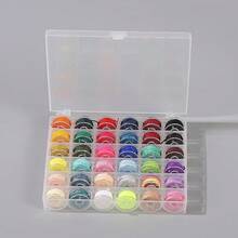 Mini 36 Colors Jade Thread Jade Rope 72# Braiding Kit, Buddhist Beads Bracelet Stringing Line, Cultural Relics Jewelry Accessories, Suitable For DIY Jewelry Beading, Braided Rope, Bracelet Decoration And Chinese Knot Making - 0.8mm 4m Elastic Cord - View 8