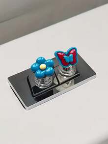 Bouton de chasse d'eau élégant - Ongle, Plusieurs styles disponibles, Convient pour la décoration de la salle de bain, Releveur de siège de toilette, Releveur de couvercle, Poignée de siège de toilette en silicone pour la maison, Pas de mains , Poignée de toilette en silicone mignonne, Convient pour la maison, les voyages, Beau et élégant, Essentiel quotidien, Essentiel pour les ongles longs, Saison de la rentrée scolaire - A - Voir 10