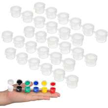 Set Of 5 Miniature Paint Strips Lids For Portable Plastic Paint Containers - C - View 4
