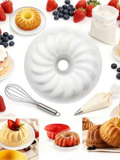Cake Mold Multi-Hole Dessert Decoration Tool Baking And Pastry Utensils Pizza Baking Tray & Pizza Mold Artistic Multi-Combination Creative Shape Silicone High-Quality Kitchen Tool, Multi-Functional Heat-Resistant Non-Stick Mold Easy To Release Easy To Clean Reusable