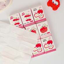 1pc-Mini Portable Pocket Tissue Handkerchief Paper For Easy Carrying-Two Kinds Of Packages Come With Random - Multicolor - View 2