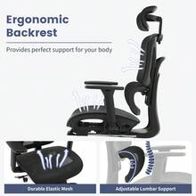 Kselythan Home Office Chairs - Black - View 7