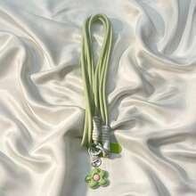 1pc Miniature Floral 3D Pendant, Phone Strap, Crossbody Chain, Universal Phone Case Accessory For Women. - Multicolor - View 8