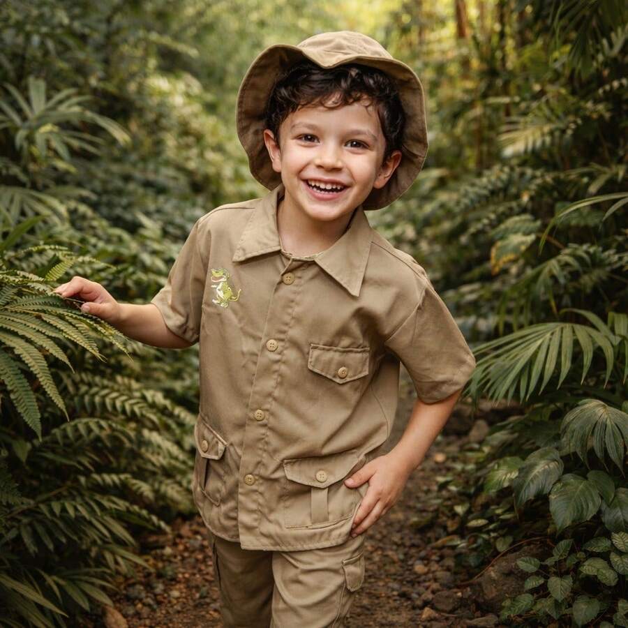 Tween Boys Costumes - Khaki - View 1