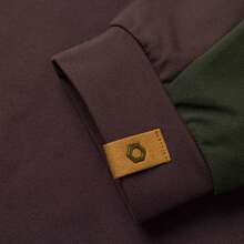 Timberland New Outdoor Round Neck Versatile Casual Sports Men's Long Sleeve Top - Olive Green/Dark Red - View 7