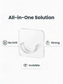 2/4/6/10/20pcs Practical Home Closet Curtain Hat Drying Support Storage Rod, Rental-Friendly Stainless Steel No-Drill Telescopic Rod, No-Drill Indoor Storage Rod, Suitable For Rented Apartments And Home Interiors - Fixture/Bracket - View 10