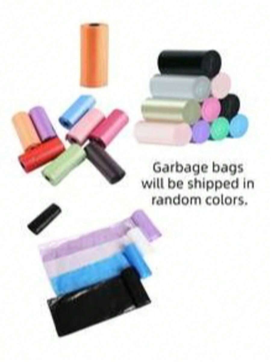 Office Trash Can - Garbage Bags - 6 Rolls - View 1