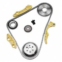 For 09-16 Chevy Terrain Equinox 2.0 2.4L Timing Chain Kit Head Gasket Water Pump - Silver - View 4