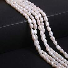 1String 36cm Natural Freshwater Pearl Beads Nugget Beaded For Jewelry Making DIY Charm Bracelet Necklace Accessories - Nugget Pearl - View 2