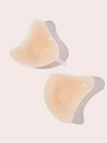 Lignisse Women Invisible Sticky Bra Silicone Nipple Covers Reusable Adhesive Breast Pads Push Up Bra Seamless Strapless Backless Bra For Dress Party Wedding - Multicolor - View 2