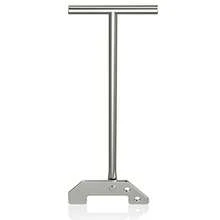 Desatascador de basura, llave de eliminación de basura, herramienta de eliminación de basura de plata, para reparación de eliminación de basura, desatascar la obstrucción del fregadero de cocina - plateado - Ver 1