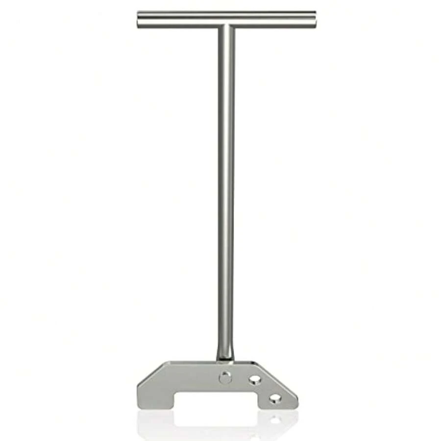 Desatascador de basura, llave de eliminación de basura, herramienta de eliminación de basura de plata, para reparación de eliminación de basura, desatascar la obstrucción del fregadero de cocina - plateado - Ver 1