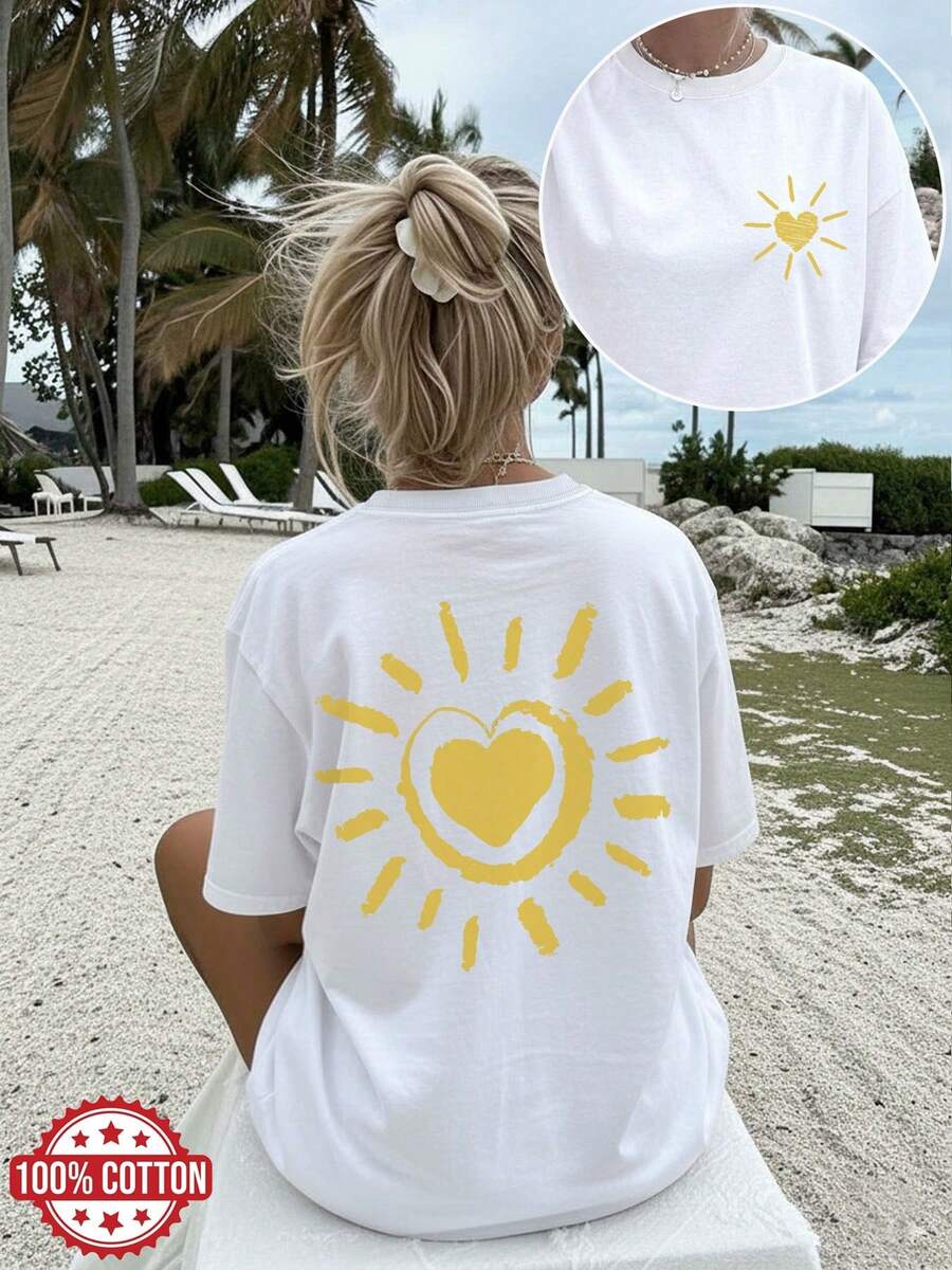 Women T-Shirts - White - View 1