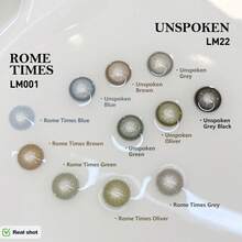 Lalens Unspoken Blue B.MOISSANITE 柔和色隱形眼鏡 1 對批發，自然漸層藍色隱形眼鏡，年戴，直徑 14.20MM，基弧 8.6MM，中東穆斯林女性美學派對約會風格 - 藍色 - 查看 7