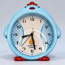 Unisex Practical Style For Bedroom And Office Desk Clock - Blue - View 1