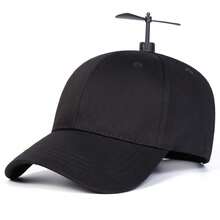 1pc Men's Windmill Design Baseball Cap, Fashion Cartoon Hat, Outdoor Sun Protection Casual Hat, Spring/Autumn Travel, Beach Vacation - Multicolor - View 8