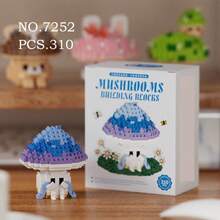 Dekorasi Meja Seri Jamur Lucu, Hadiah Liburan Ideal, Set Mainan dan Dekorasi Ruangan dari Bahan ABS Tahan Lama, Halloween, Pemberian Hadiah - MultiWarna - View 8