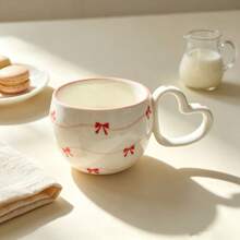 Korean Ins Style Hand-Pinch Love Cup, Milk Cup, Coffee Cup, Hand-Painted Heart Ceramic Cup - Multiple Selection - View 8