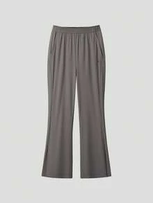 Beneunder Women's Breathable Sun-Protection Flare-Leg Pants AS012 - Grey - View 9