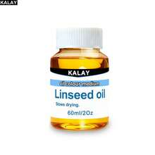 KALAY 精製亞麻仁油繪畫用流體媒介稀釋油，可加入其他油料以延緩乾燥，降低油彩稠度，增加光澤度與透明感，適量使用於稀釋油彩，亦可用於木製家具 - 亞麻仁油 - 查看 8