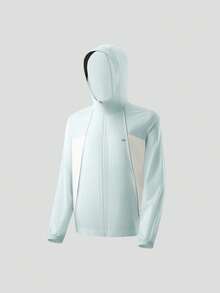 Beneunder Banana Tree Men's Lightweight Sun Protection Rain Jacket TS006 - Baby Blue - View 12