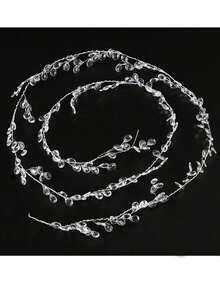 1pc-Christmas Crystal Strings, 39-Inch Christmas Tree Ornaments, Clear Crystal Decorative Strings, Suitable For DIY Crafts, Table Centerpieces, Holiday Decorations, Weddings, And New Year's Gifts - Multiple Styles - View 12