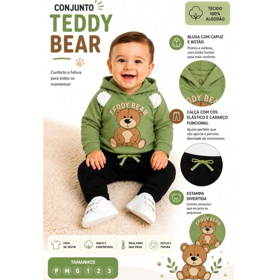 Baby Boys Costumes - Olive Green - View 1
