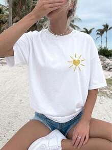 Women T-Shirts - White - View 2