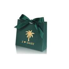 10 piezas/5 piezas Caja de regalo con cinta decorativa con patrón de palmera para el Día Nacional de Arabia Saudita, adecuada para fiesta temática del Día Nacional de Arabia Saudita, cinta para envolver regalos de dulces DIY - multicolor - Ver 21